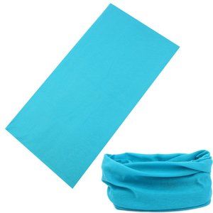 Multi-function Headwear/ Face Mask - Solid Lt Blue